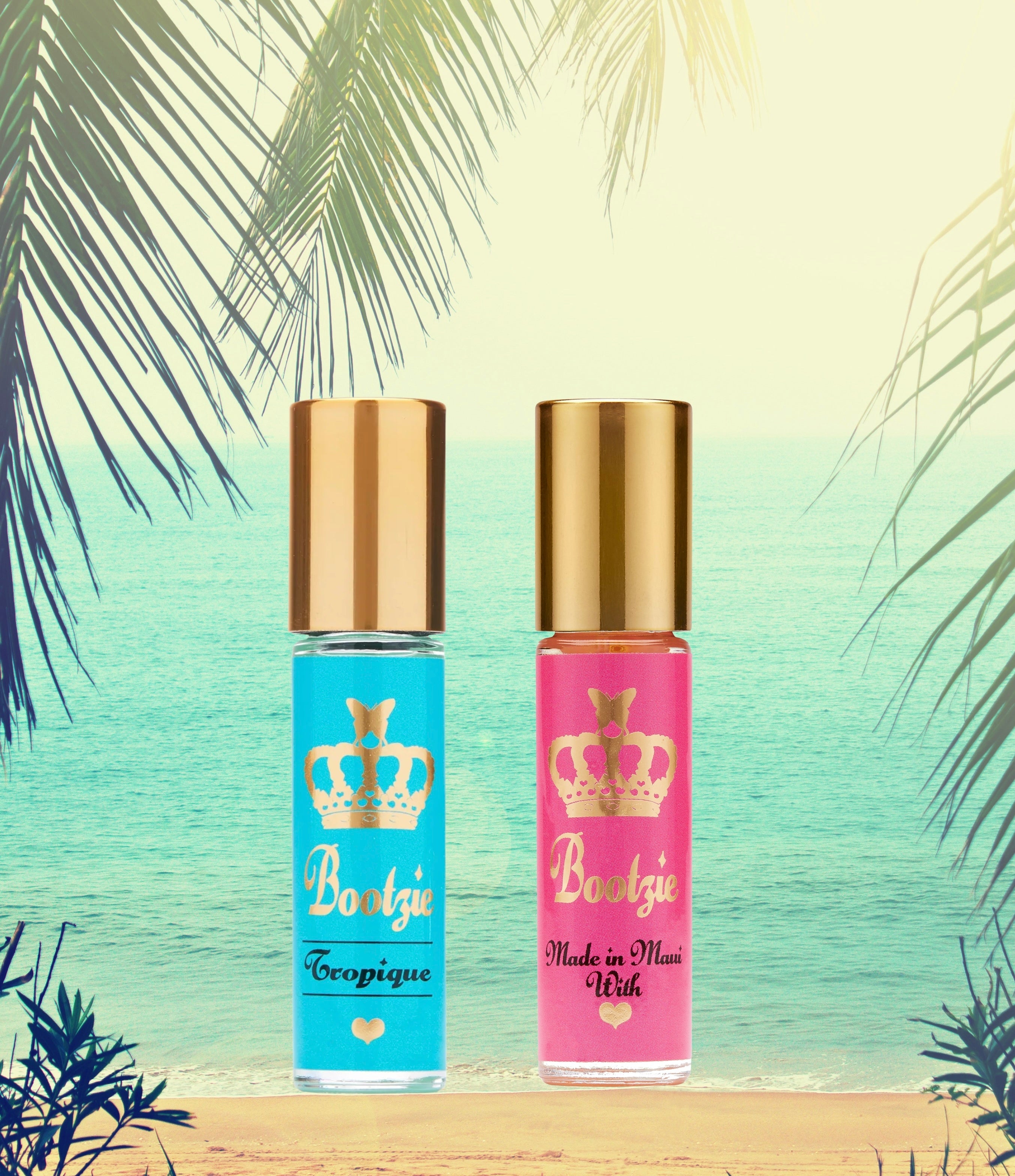 Perfume Oil Gift Set - 1 Original & 1 Tropique (or Colada) Full Size 10ml Roller Ball Bottle