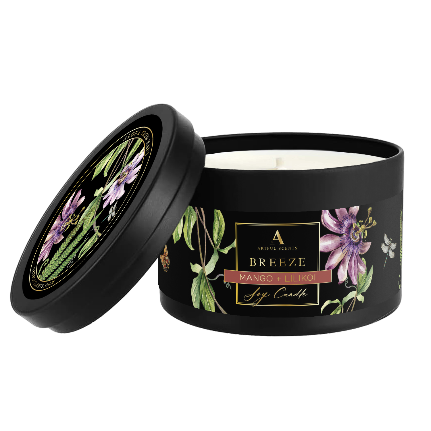 BREEZE : Mango + Lilikoi Candle