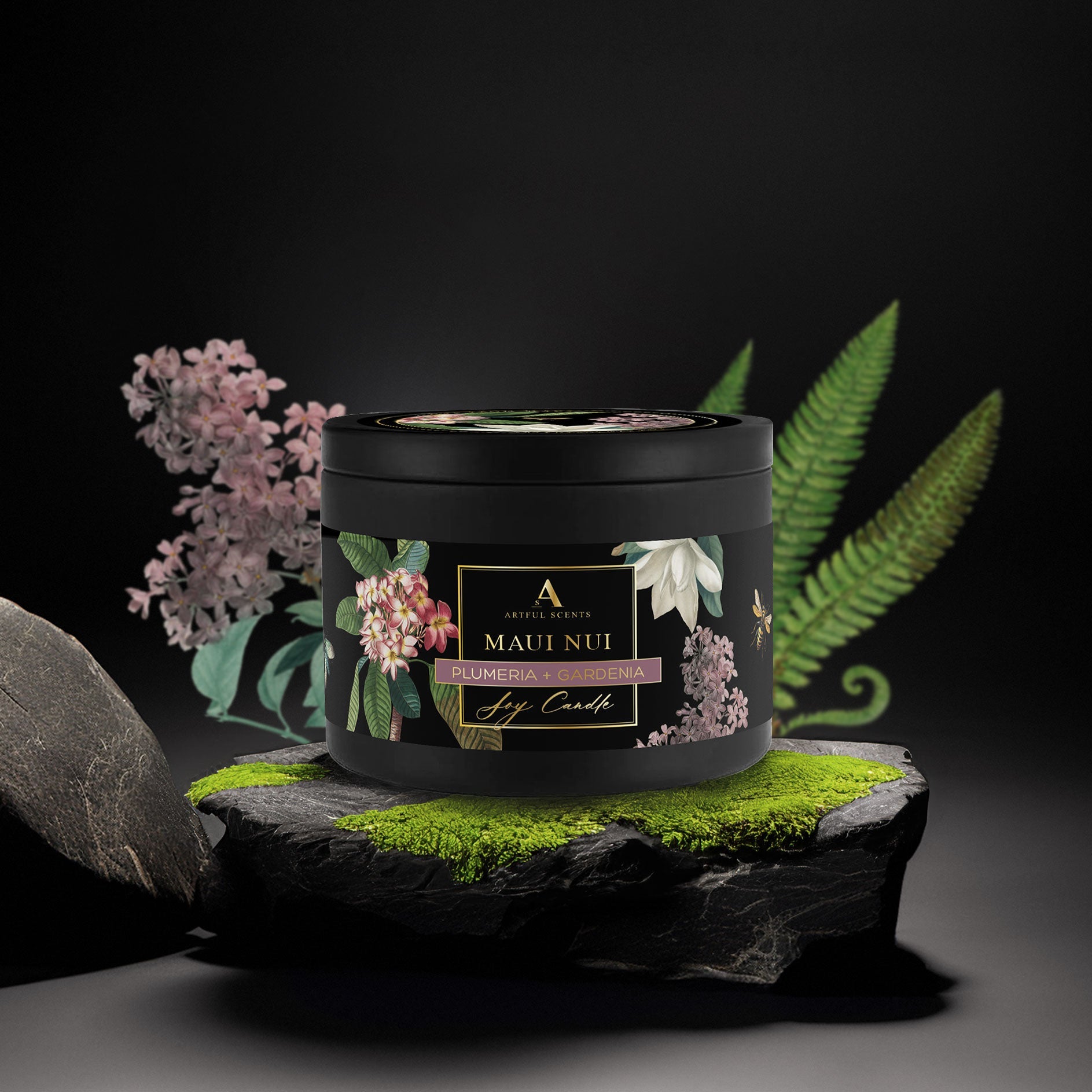 MAUI NUI : Plumeria + Gardenia Candle