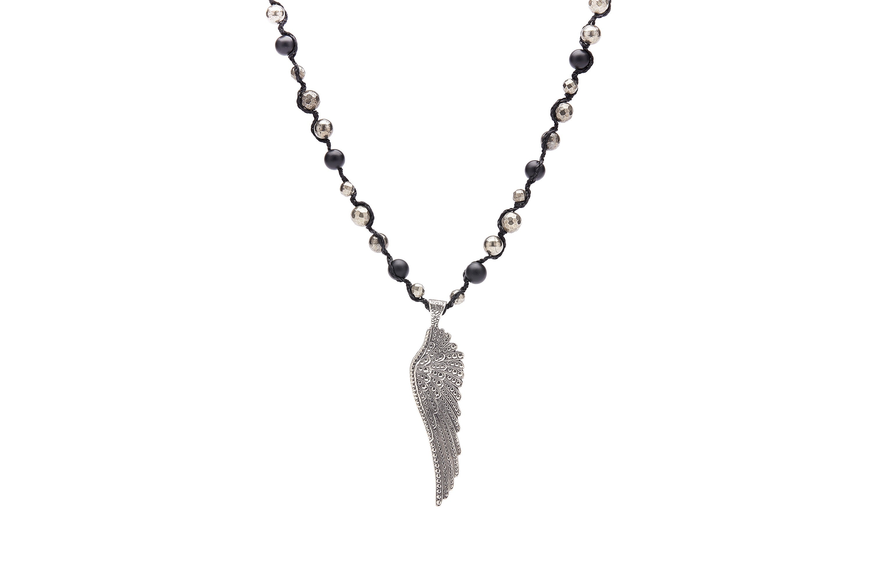 Rock & Roll Angel Wing Necklace - Bootzie