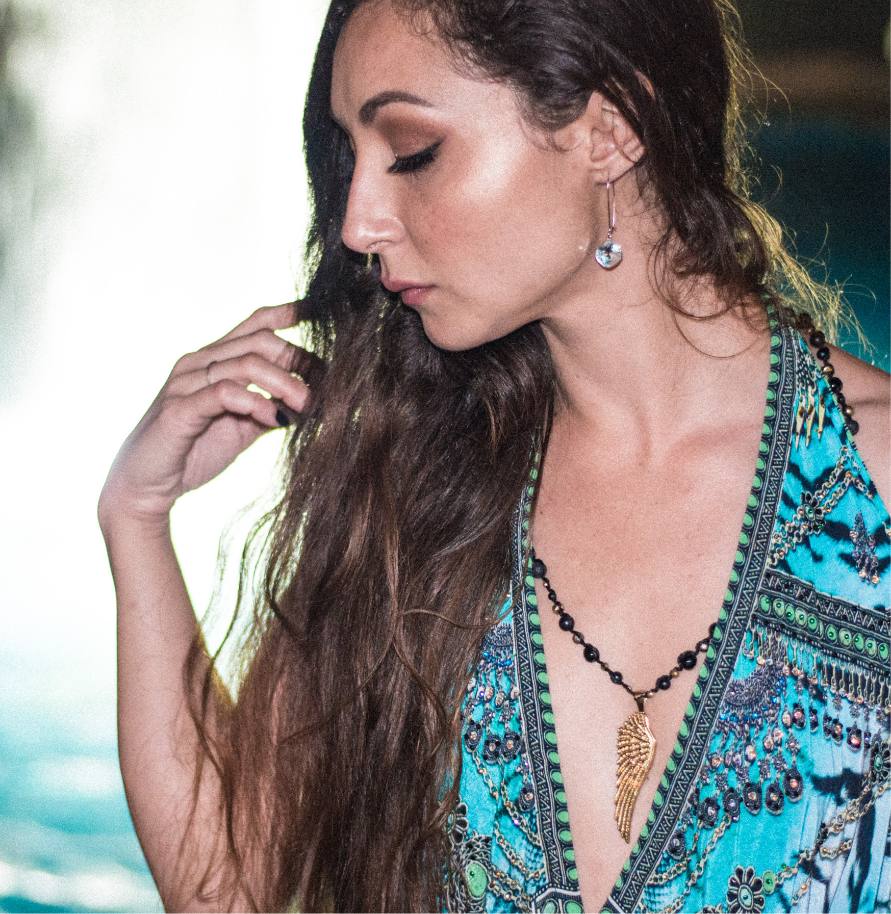 Necklace Maui Angel Wing - gold - Bootzie