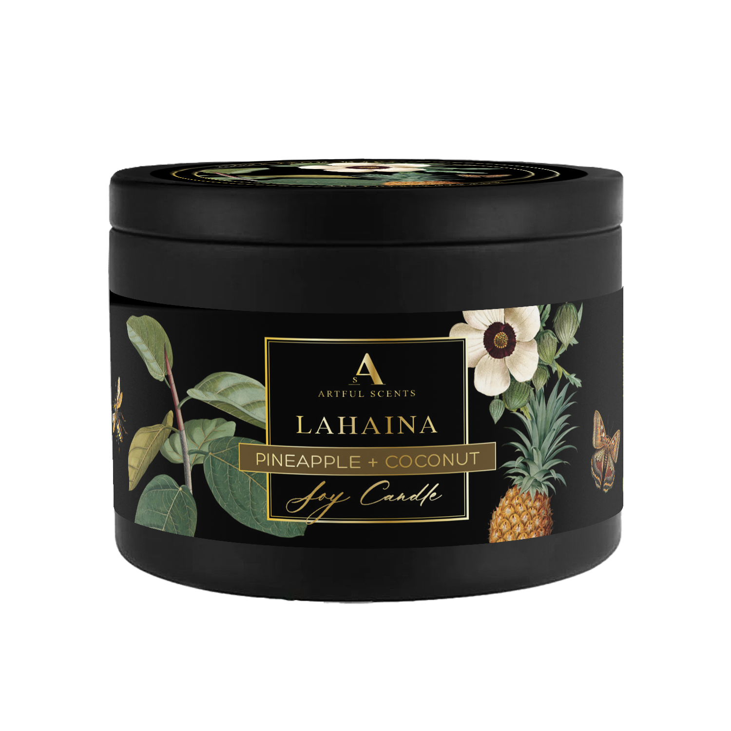 LAHAINA : Pineapple + Coconut Candle