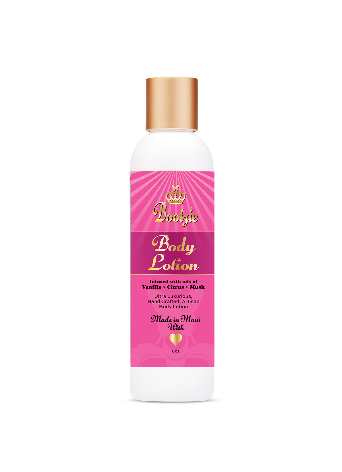 Body Lotion - Original Vanilla by Bootzie 6 oz Lux Size - Bootzie 