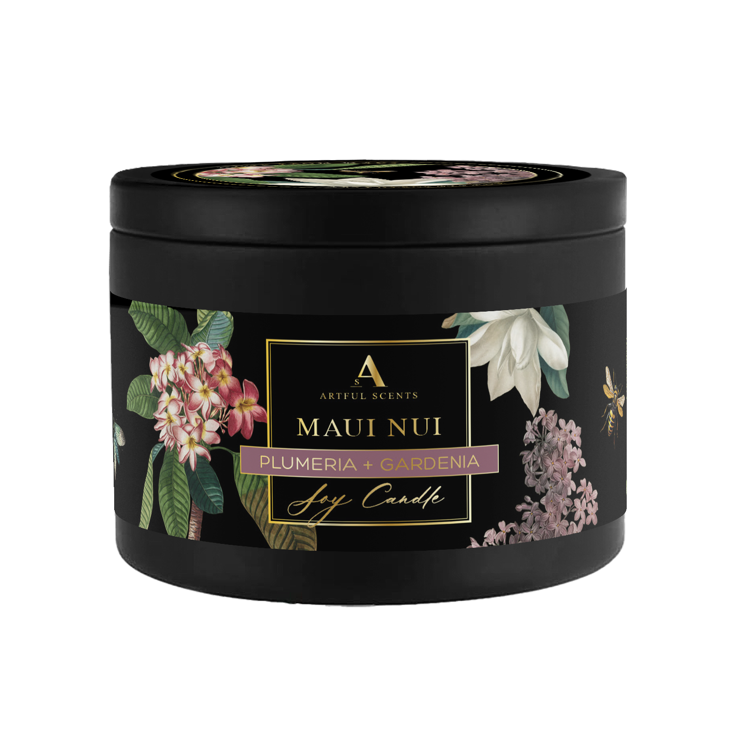 MAUI NUI : Plumeria + Gardenia Candle
