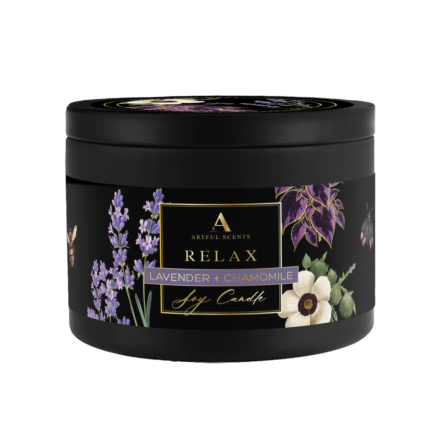 RELAX : Lavender + Chamomile Candle